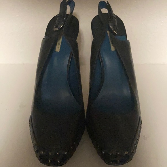 Max Studio "Indie" Black Platform Slingback Heel - Picture 12 of 12